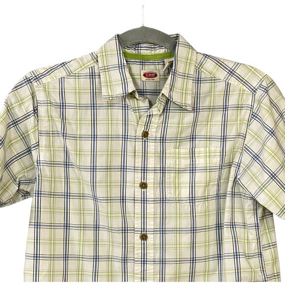 Canyon River Blues Boy Shirt Plaid Checkered Button Down Size M - Picture 4 of 8
